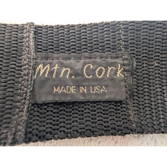 Mountain Cork Fleece Pouch Forest Camouflage Vintage USA Hip Bum Bag Fannypack - Picture 6 of 12